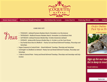 Tablet Screenshot of gogetcoquette.com
